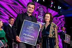 Prezes PSI Polska, Arkadiusz Niemira podczas Gali wręczenia nagród Produkt Innowacyjny 2022